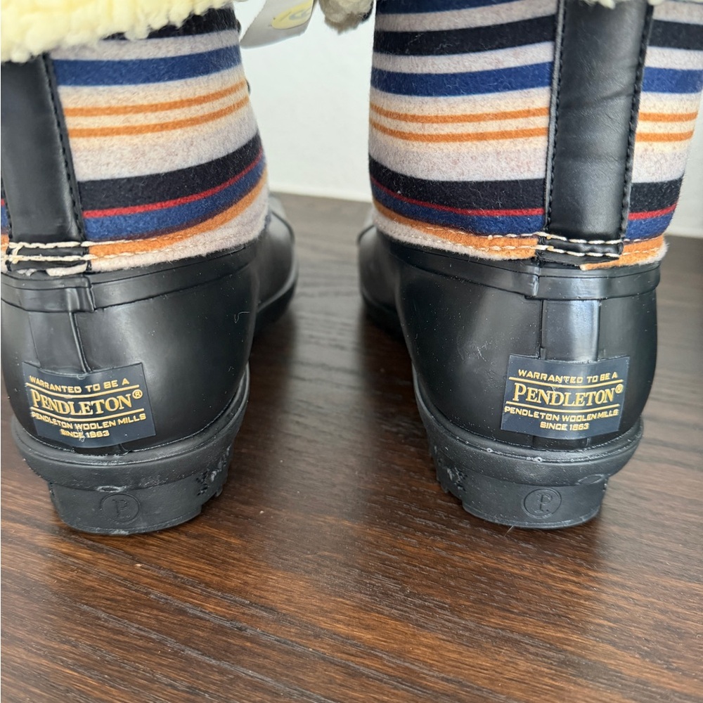Pendleton Multicolor Woolen Boots - image 4
